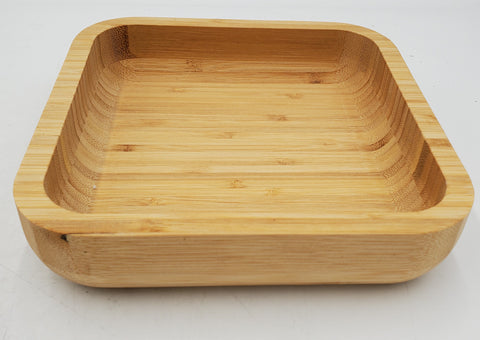 7"X2" - WOODEM BOWL-MEDIUM - SQUARE - 48/CS