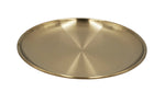 6.5" S/S ROUND PLATE - GOLD