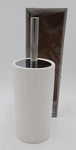 TOILET BRUSH W/HOLDER-WHITE