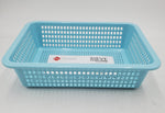 10.75"x8"x3" PLASTIC BASKET-RECTANGLE