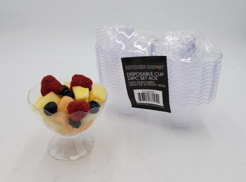 6 OZ DESSERT CUP- 24 CT