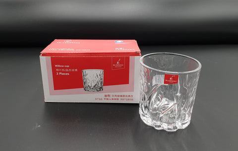 3.5"x3.25" - 2PC DRINKING GLASS - 18/CS