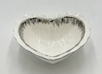 6"x7"x3" BOWL W/SILVER DESIGN-HEART - 60/CS